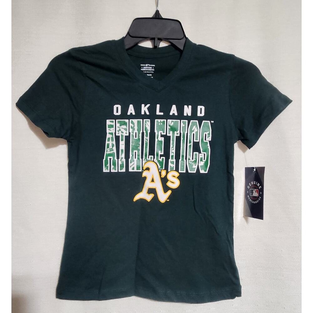 Oakland athletics girls shirt M 7/8
